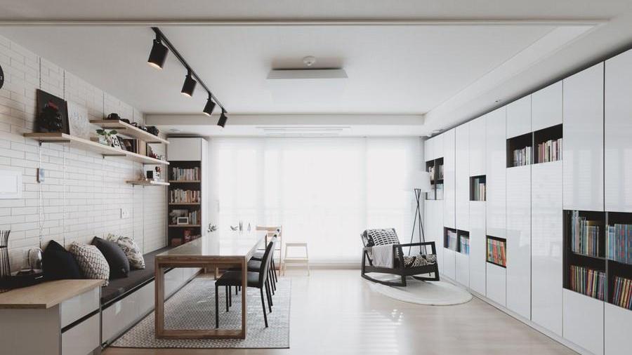 112㎡，堪称三代同堂装修模板，干净舒缓的氛围，是我喜欢的感觉