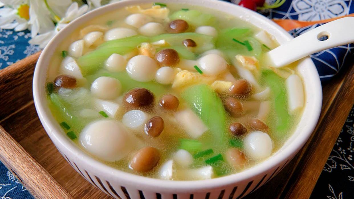 丝瓜|减肥无需节食，分享一道超好喝的低脂汤，鲜美又解暑，越喝越瘦！