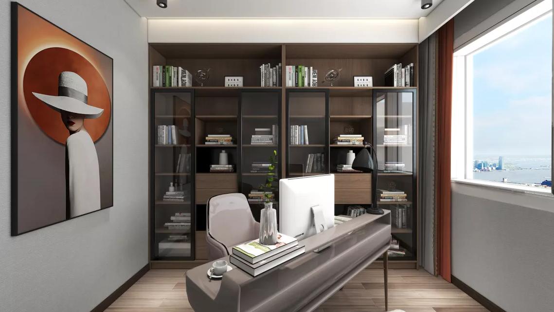 这四种书房搭配帮你打造成喜爱的样子！