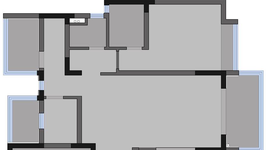 105㎡极简设计，伴随清爽格调、走进更纯粹的个性空间！