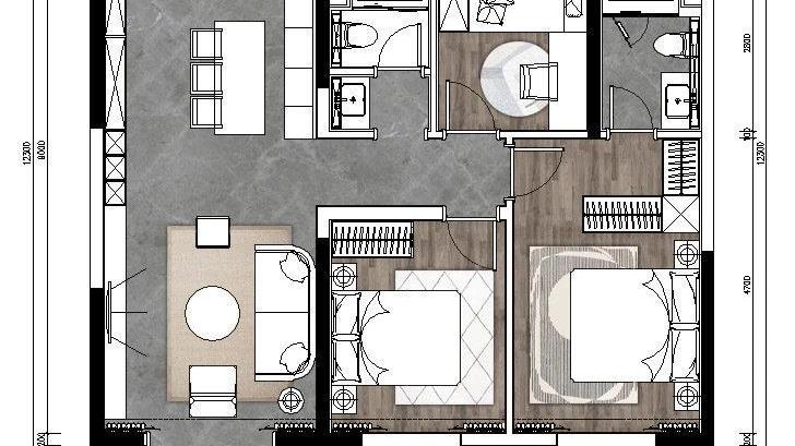 都市精英的家确实不一般，低调奢华有内涵，进门就让人眼前一亮