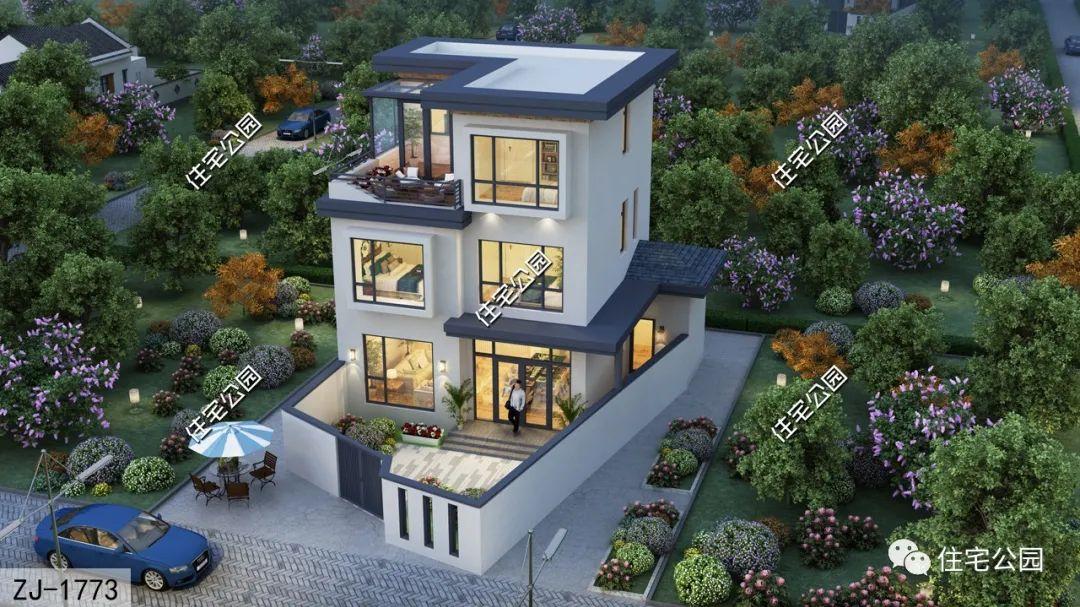 10×8米占地仅74平，真正的小户型设计