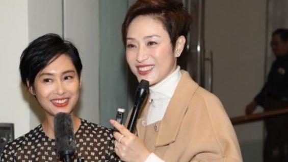 短发|当朱茵与陈法蓉同框，终于明白50岁的气质女人，为什么喜欢留短发