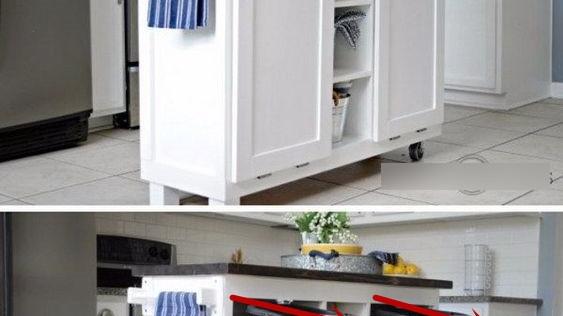 “行走”的厨房我也想要，增加这5大移动式设计，实用性超过预期