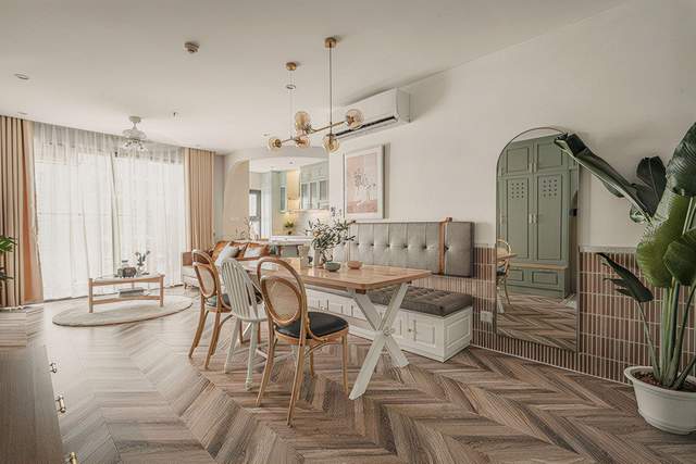 我要拿去当榜样，一家四口98㎡，走道设游乐区，日子过得精致欢乐