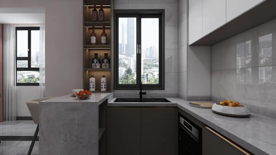 120平米满满的轻奢风，这套4房两厅设计红遍全小区