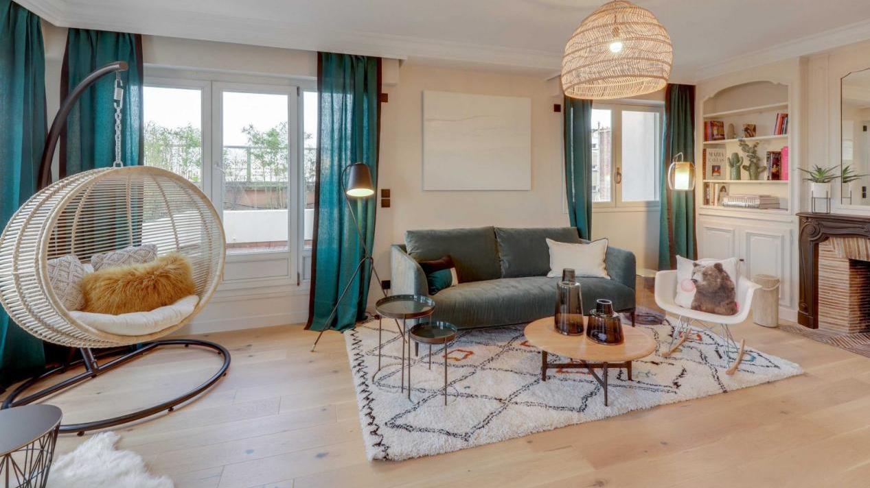 一个人住88㎡太舒服啦！被半开放厨房撩到了，中小户型值得参考