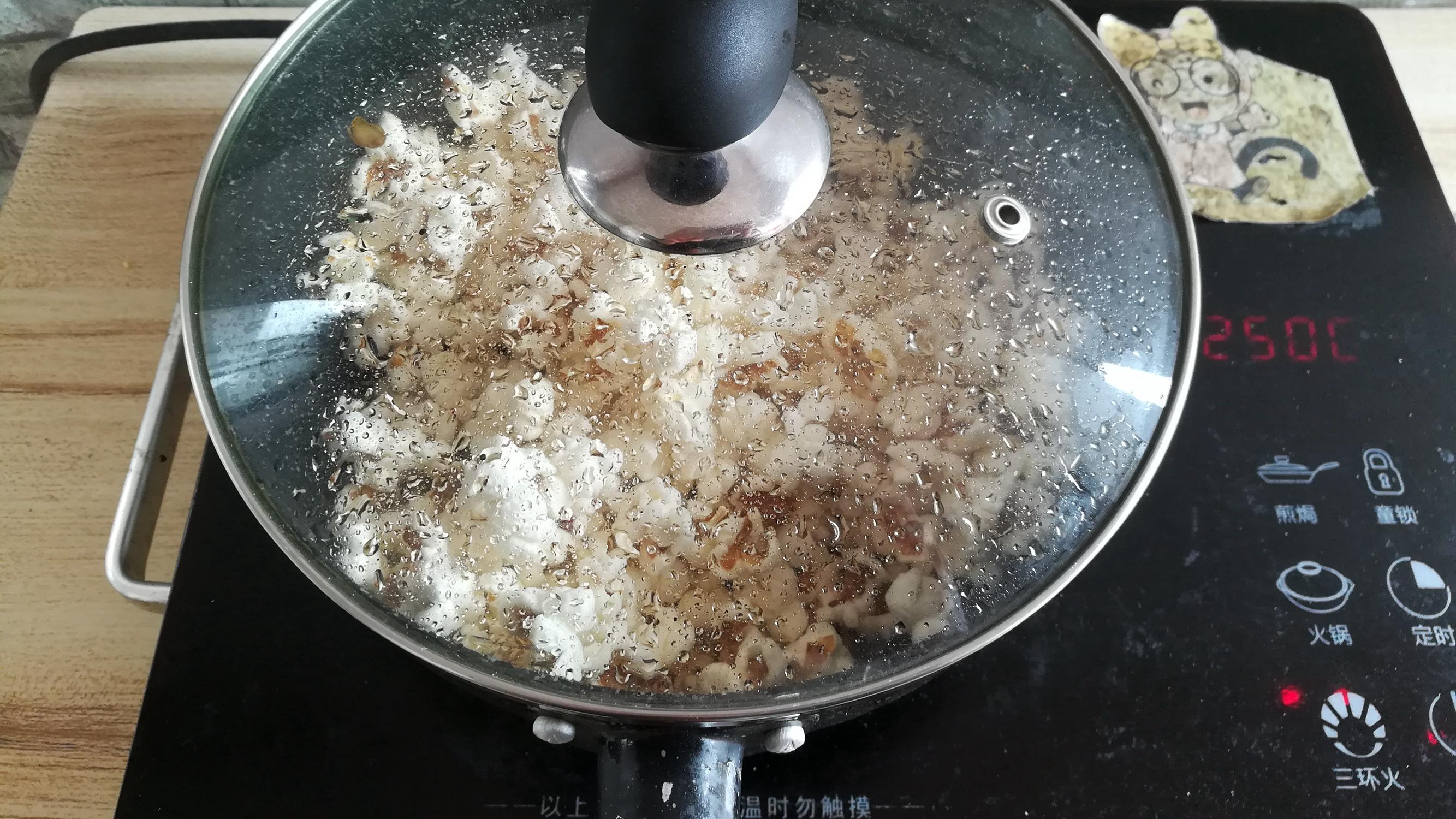 米糕|只需一口平底锅，在家轻松做一份爆米花吃，又香又甜