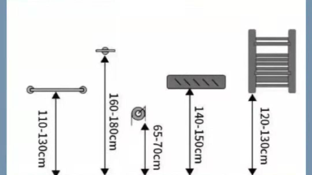 卫生间布局尺寸大全丨这样装修科学合理