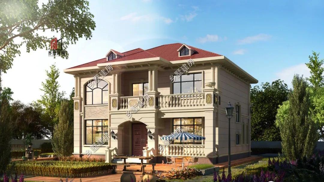 精致农村二层别墅，造价经济布局舒适，心动不如收藏