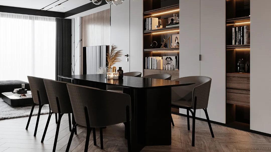 餐厅的颜值担当——高级定制酒柜！