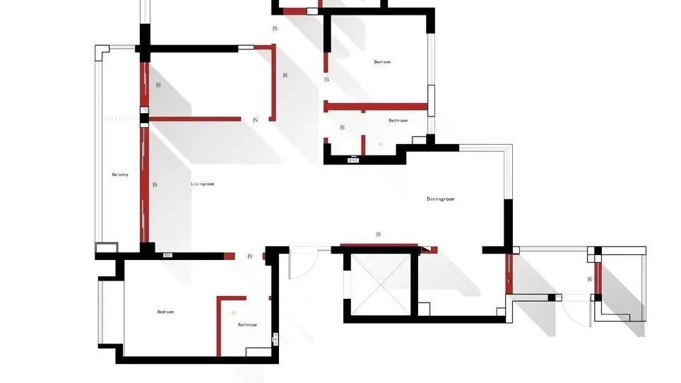 整装案例丨黑白灰极简风经典案例推荐，2只猫主子的4室大宅