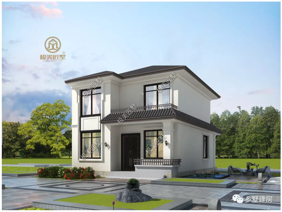 小宅基地喜欢中式，教你这样建温馨又舒适！