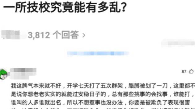丁剑剑|“一所技校到底能乱到什么程度？”老师好难做啊，太好笑了哈哈哈