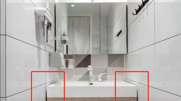 干区是固定尺寸，浴柜别再犯错误了