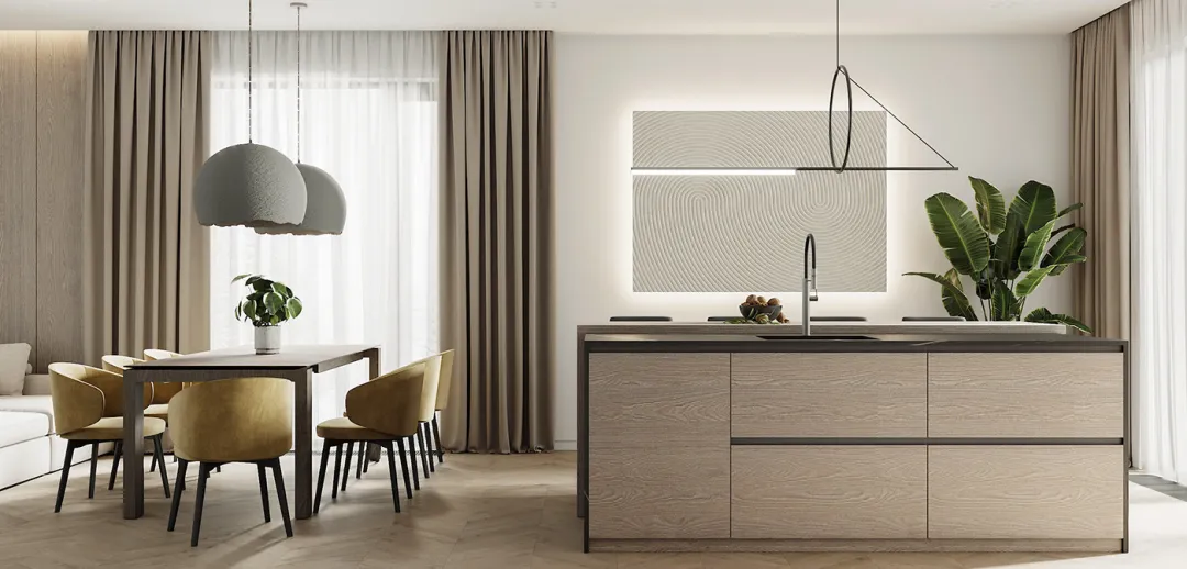 极简主义，细腻淡雅的高级空间！