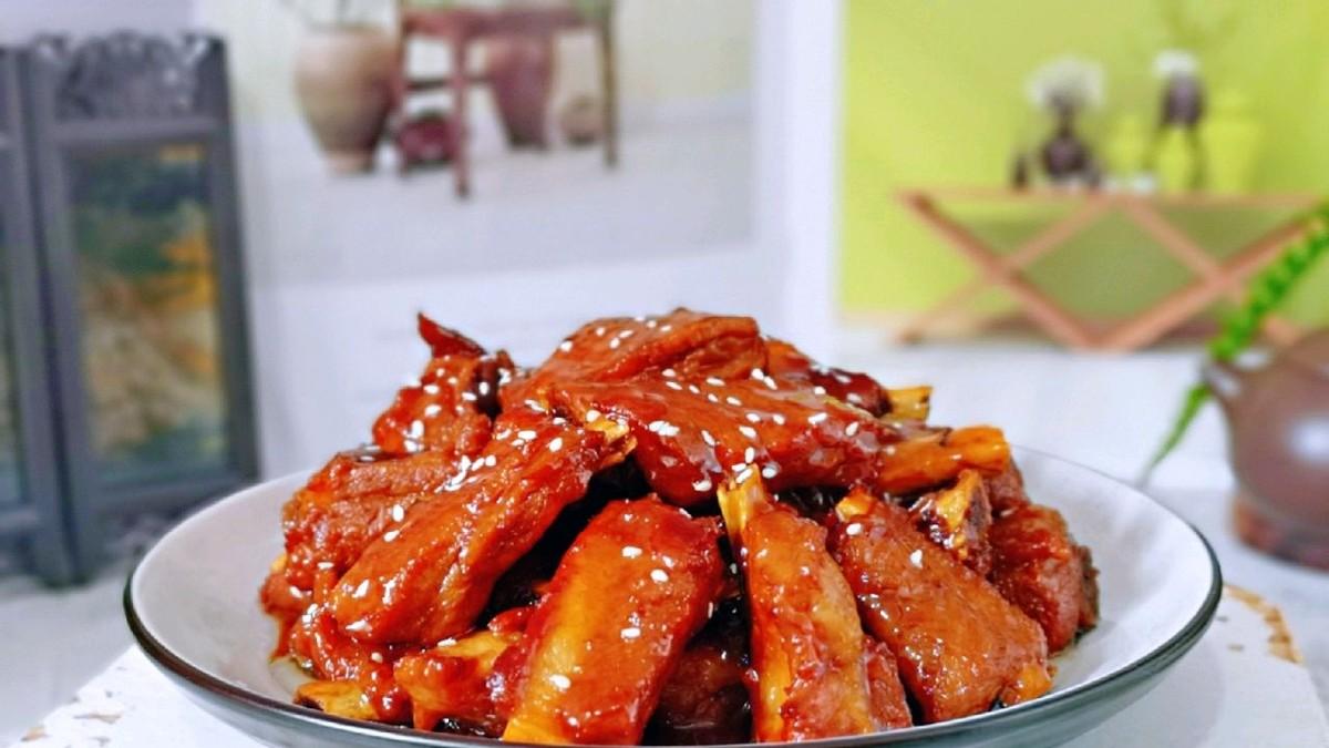 排骨|厨房小白看过来，只需1个家用电饭煲，轻松搞定奥尔良排骨