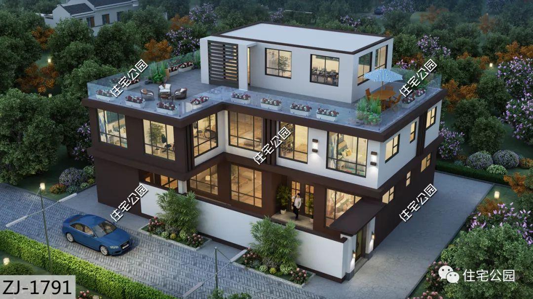 品质全面升级，18×14米靓丽二层美宅，地下室+大露台+舒适内庭院