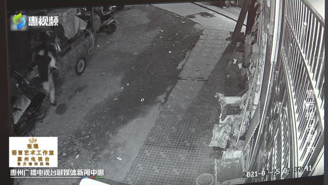 惠州电视台hztv 惠州一男子深夜偷鸡，还没吃上就被抓