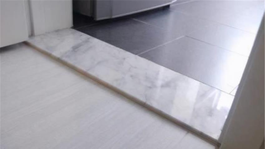 家里铺瓷砖时，为何一定要用过门石？哪种情况下可以不用！