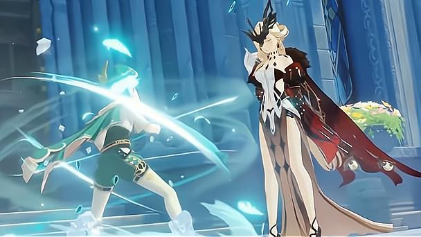 原神：雷神实际伤害来了，开大第一段8.9W，平A伤害太低了