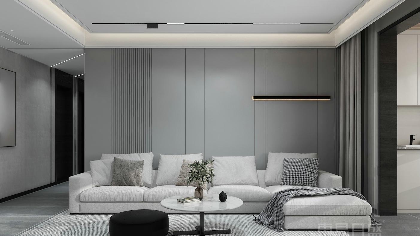 东南智汇城132㎡现代风装修设计，彰显有品味的质感生活