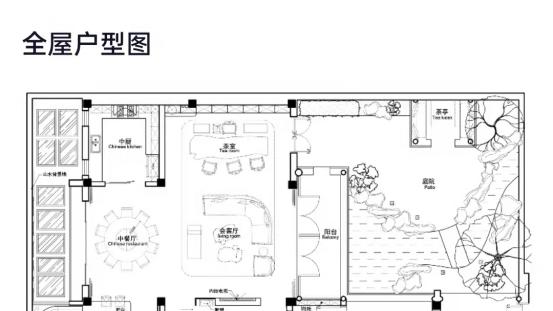 400㎡中式别墅，体味传统亭台雕榭、玉宇琼楼的东方韵美