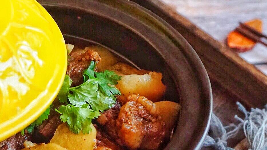 白萝卜|寒露过后多给家人做此菜，热乎开胃，吃完手脚不冰凉，安稳过秋天