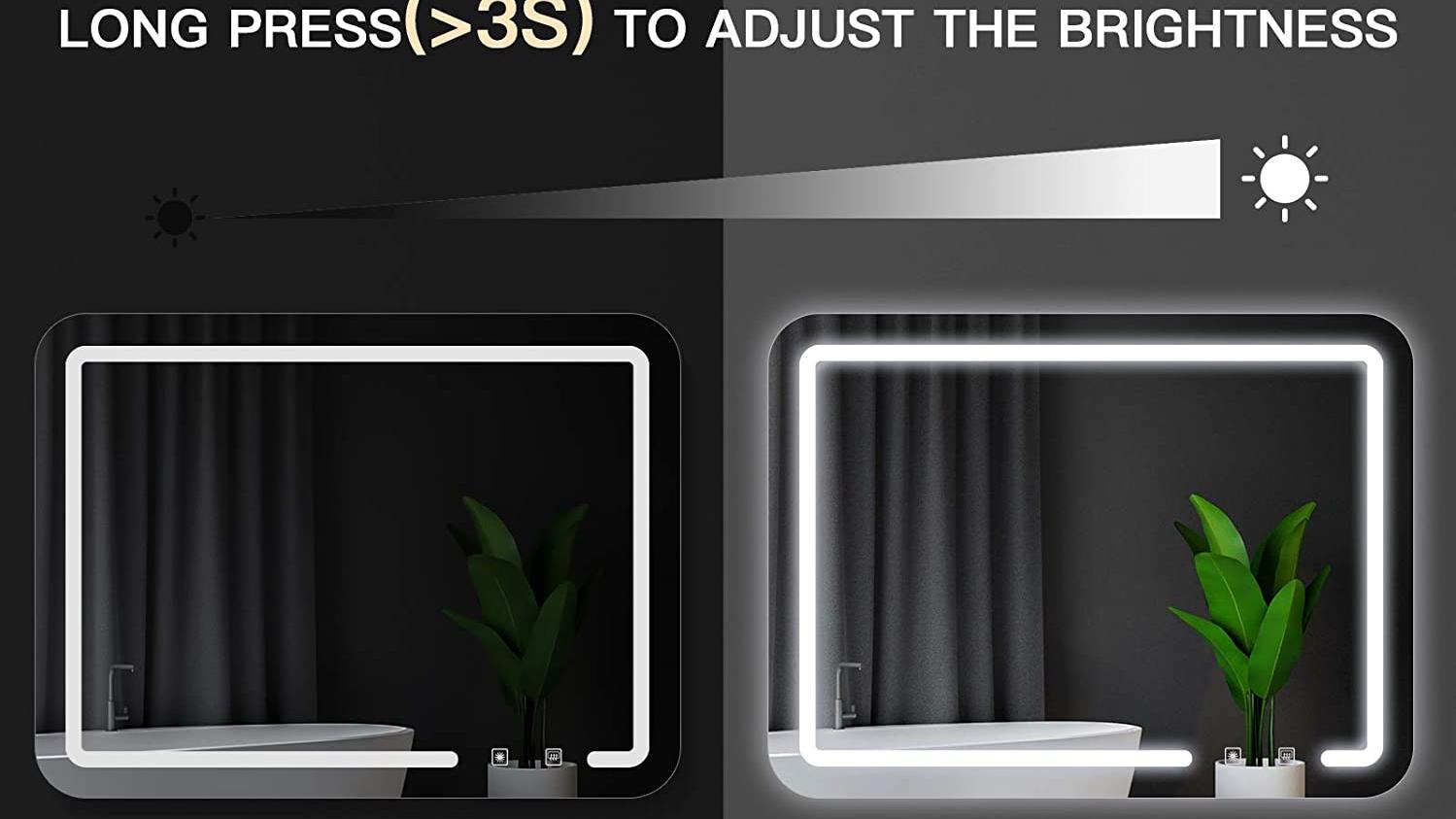 你对智能家居的理解，可以先从LED浴室智能镜开始~