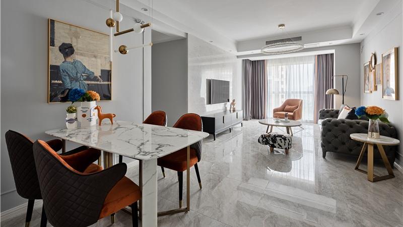 轻奢北欧风的新房入住，朋友参观都说超漂亮，以后买房也要照着装