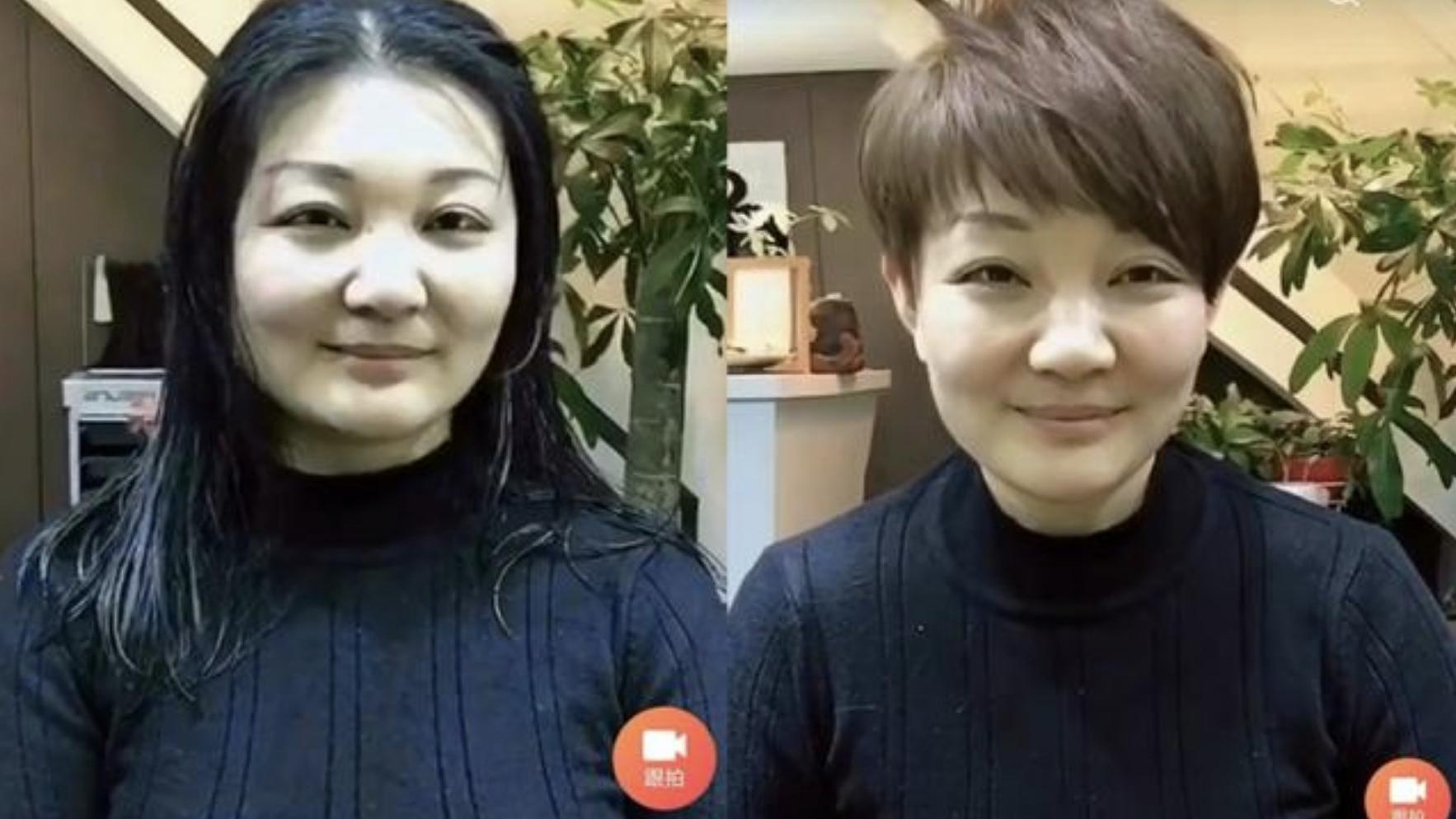 短发|剪短发显脸大？看50多岁阿姨的亲身示范就知道，比长发时洋气多了