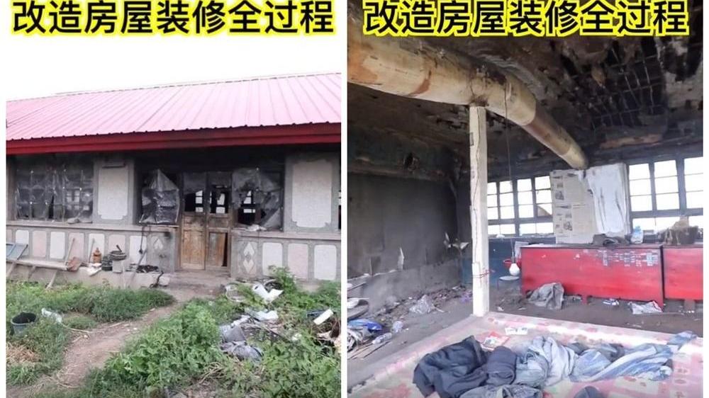 小伙帮农村老人修房子，将原本“摇摇欲坠”的房子，变成温馨的家