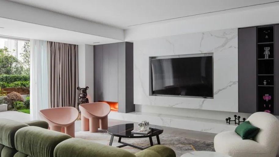 大套间、足采光！110m2满屏艺术感的现代风，看呆了95后的我