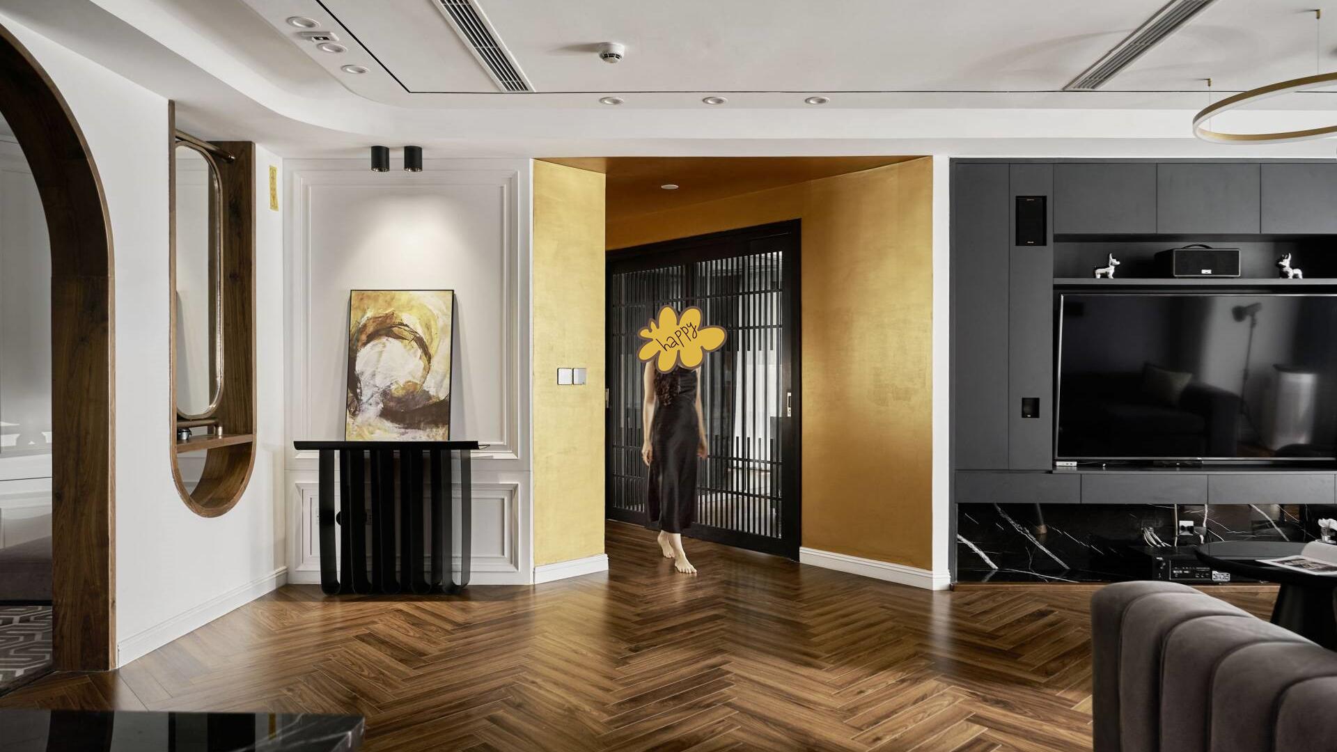 看了这套140㎡，才明白什么是优雅格调，像是观赏一场“老电影”