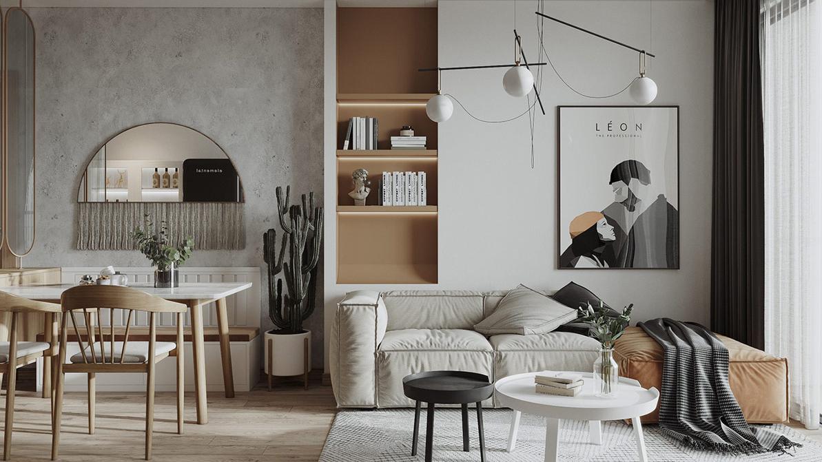 装修花了2个月，莫兰迪搭配简约白，让我看到这个100㎡最美一面