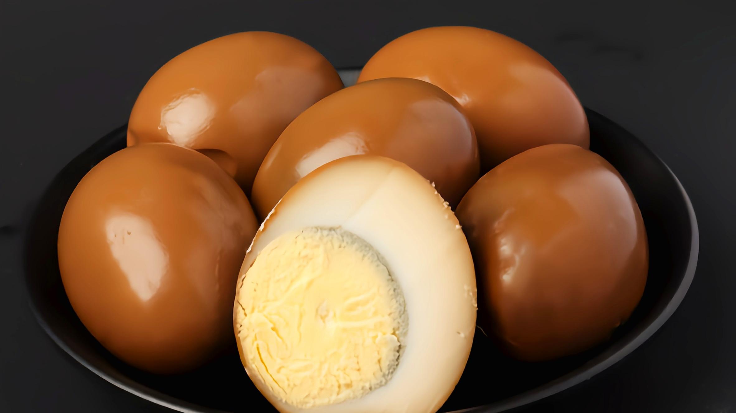 丝瓜|家庭版五香卤蛋做法