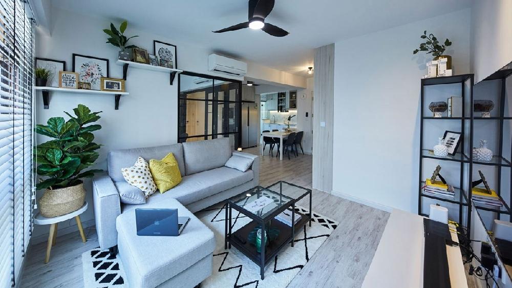 小仙女花10万装修95㎡的房子，爆改新房，邻居踏破门槛来参观