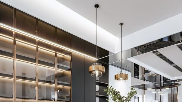 今日共享轻奢风的三居室，空间精美，设计方案大气！