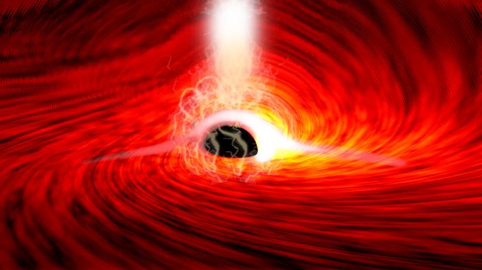 行星 第一次在黑洞后面发现光线，证明爱因斯坦是正确的