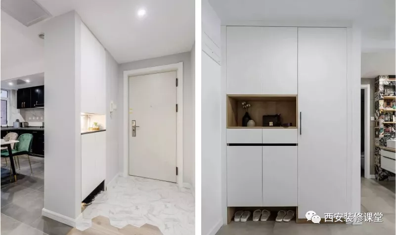 隐藏柜子厚度，全屋定制看起来简单