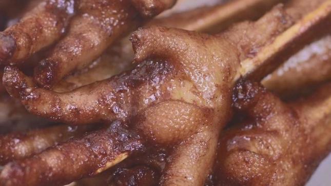 鸡爪|纯干货，16年烧烤经验大厨教你烤鸡爪