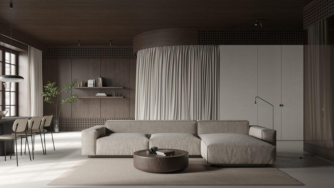 三款现代深色空间设计，这些细节，真正优秀