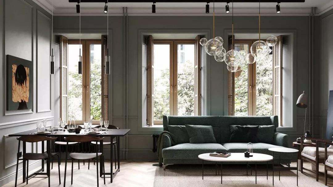 她家64㎡小户型，居然住出了汤臣一品的高级感，现代轻奢风太惊艳