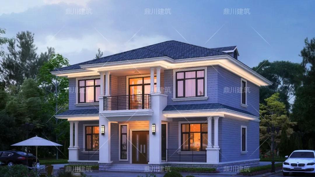 造价20万左右3款农村别墅，二层户型很实用，看完也想建一栋