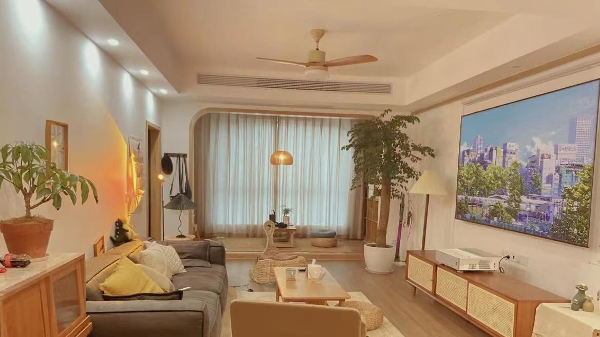 三口之家的130㎡新居，日系混搭风，温馨又舒适