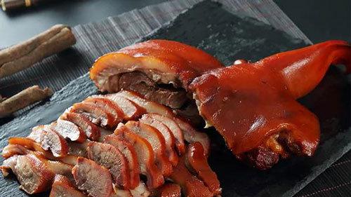 水煮肉片|卤菜店最好的下酒菜 特色五香卤猪头肉