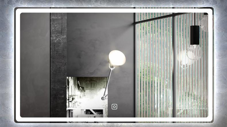 家装工装、酒店、公共卫生间装修浴室镜子新选择—LED智能卫浴镜