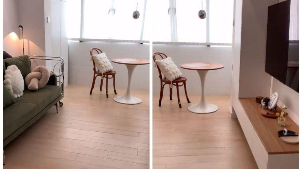 上海夫妻俩的37㎡一居室，蜗居虽小五脏俱全，网友：太牛了