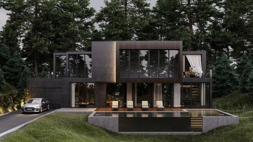 250平的豪华别墅，优雅与迷人的气质紧密地包裹着这里。