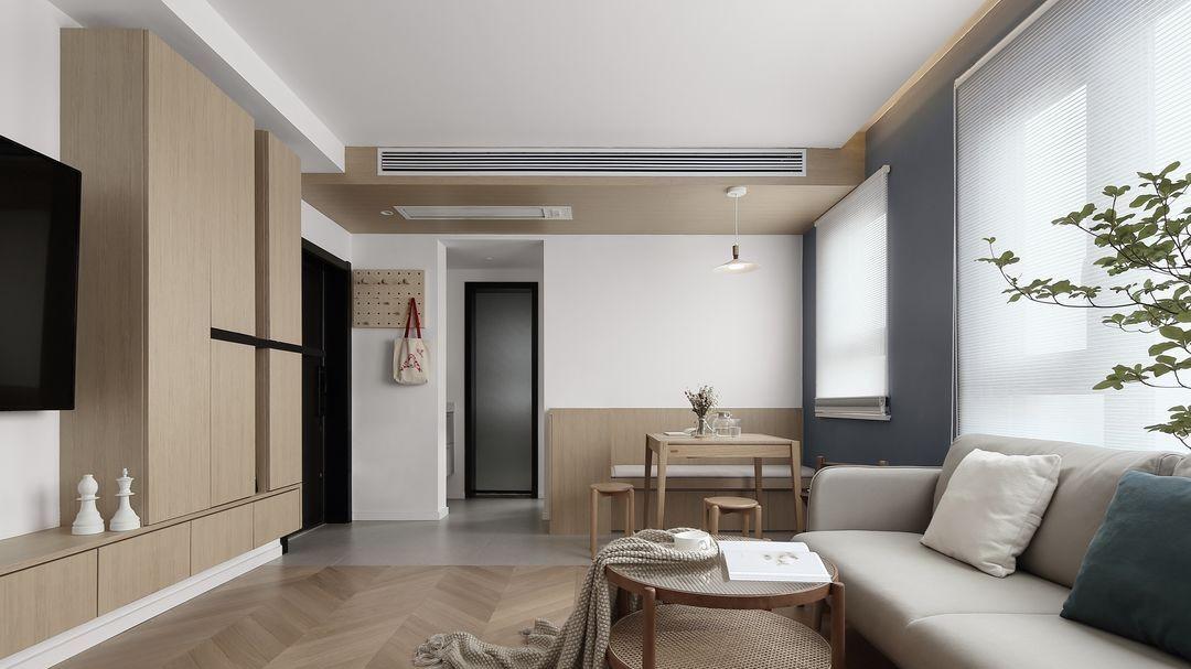 用木元素渲染空间，舒适又有设计感，打造空间感极强的家